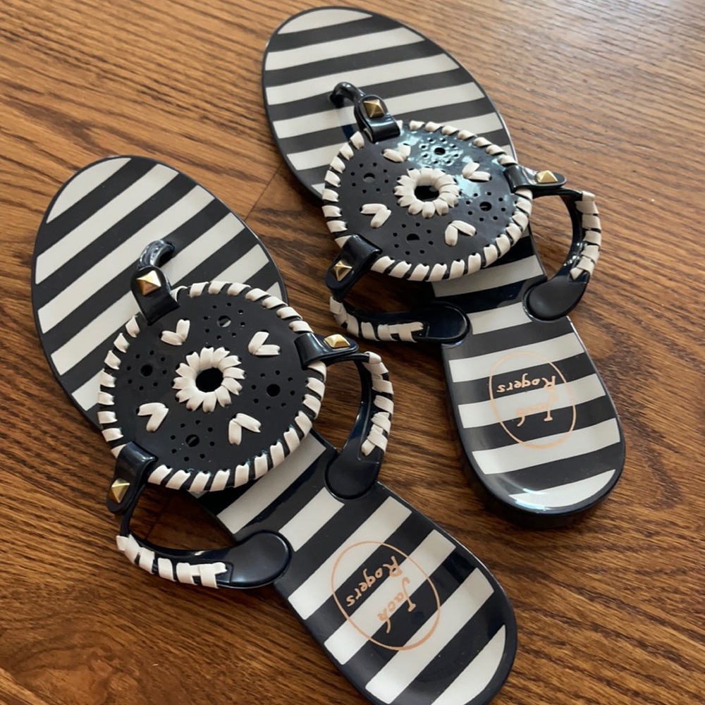 Jack Rogers jelly sandals